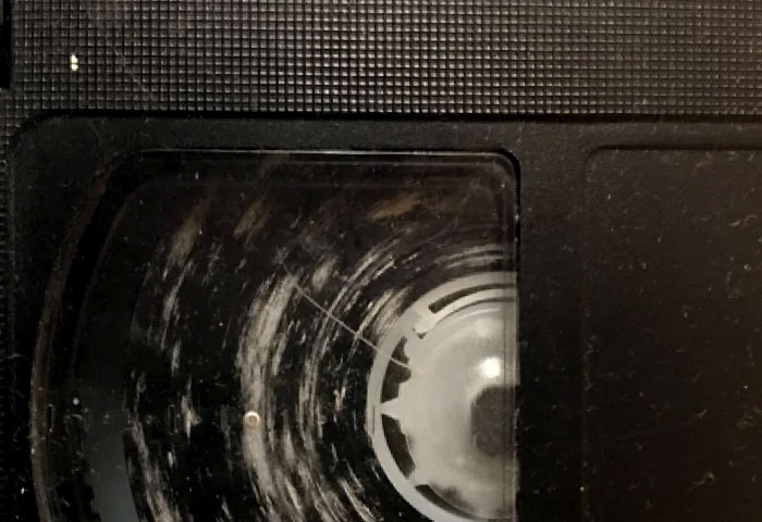 cassette VHS moisie