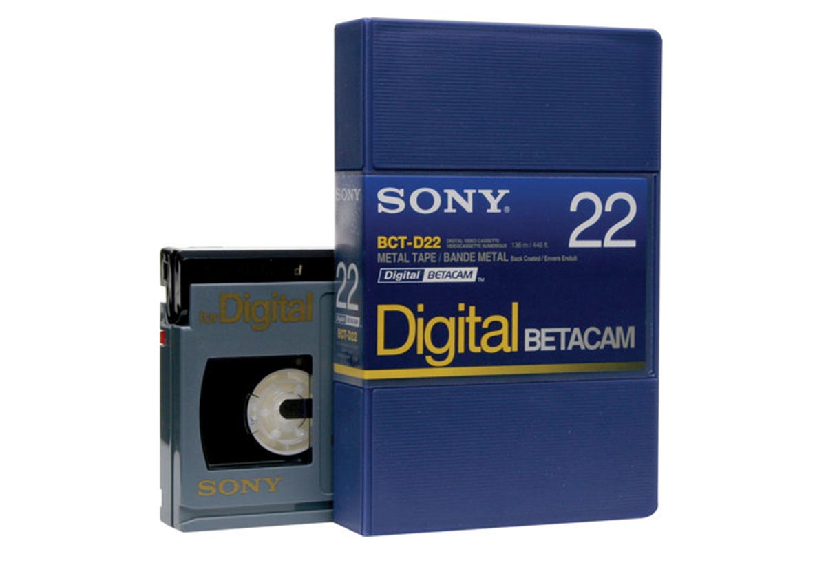 Cassette digital beta