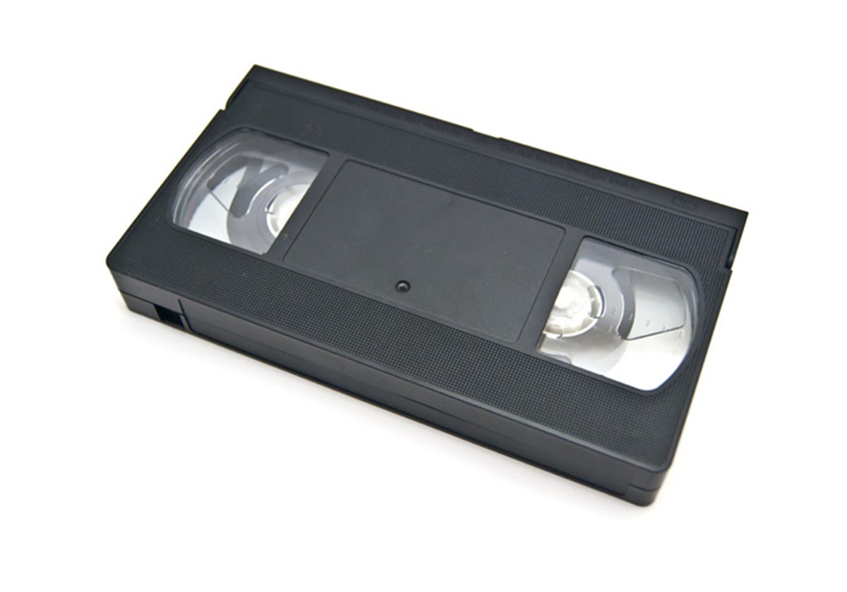 Cassette VHS pour numerisation